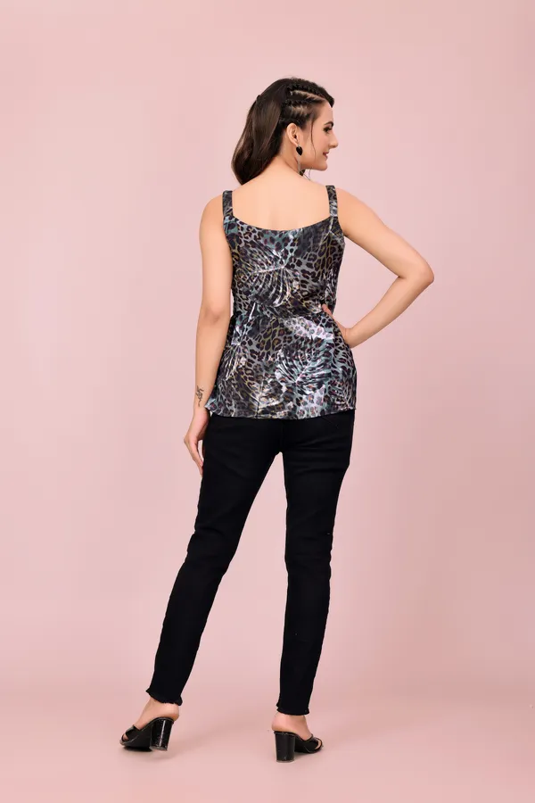 Black_Leopard_Luxe_Fluid_Chiffon_Peplum_Top_Tunic_For_Women