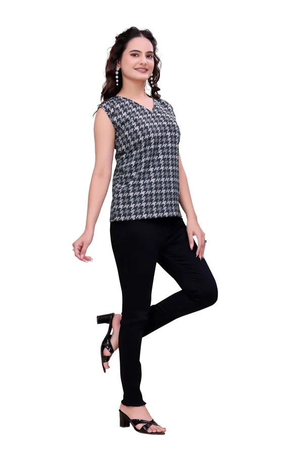 Black_The_Charcoal_Checkered_Rayon_Top_Tunic_For_Women
