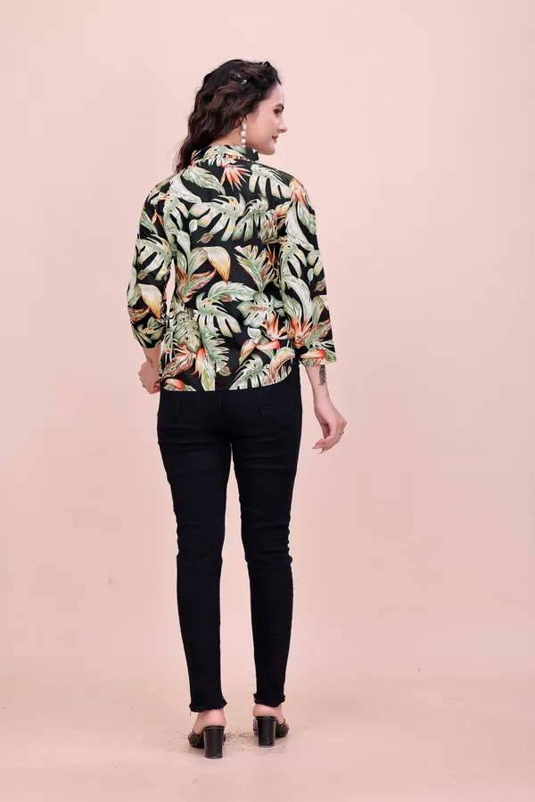 Black_The_Daily_Tropic_Breathable_Rayon_Leaf-Print_Top_Tunic_For_Women