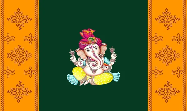 Multicolour_Polyester_Ganeshji_Backdrop_Wedding_Housewarming_Indian_5Feet_Cloth_For_Festival_/_Pooja_|_5*8
