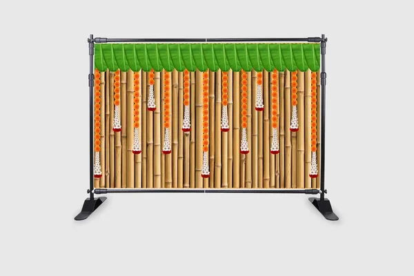 Multicolour_Polyester_Marigold_Flower_Hanging_Banana_Leaf_Backdrop_Cloth_For_Festival_/_Pooja_|_5*8