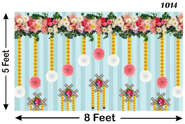 Multicolour_Polyester_Marigold_Flower_Hanging_Backdrop_Cloth_For_Festival_/_Pooja_|_5*8