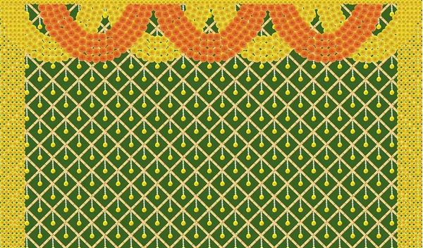 Red_&_Yellow_Polyester_Marigold_Flower_Bamboo_Zigzag_Backdrop_Cloth_For_Festival_/_Pooja_|_5*8