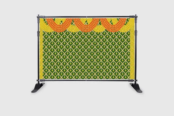 Red_&_Yellow_Polyester_Marigold_Flower_Bamboo_Zigzag_Backdrop_Cloth_For_Festival_/_Pooja_|_5*8