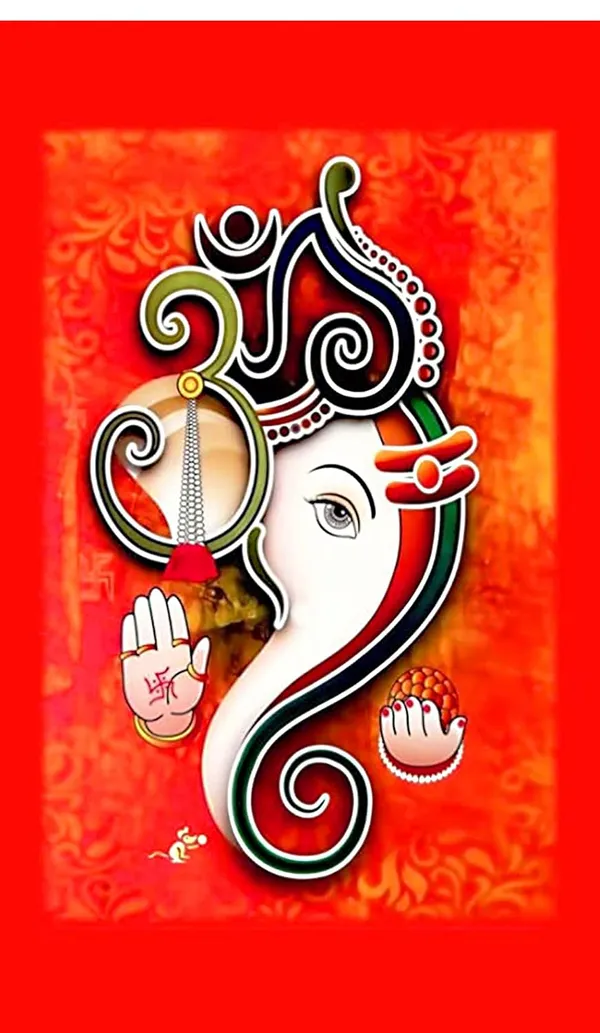 Multicolour_Polyester_Lord_Ganesha_Backdrop_Cloth_For_Festival_/_Pooja_|_8*5