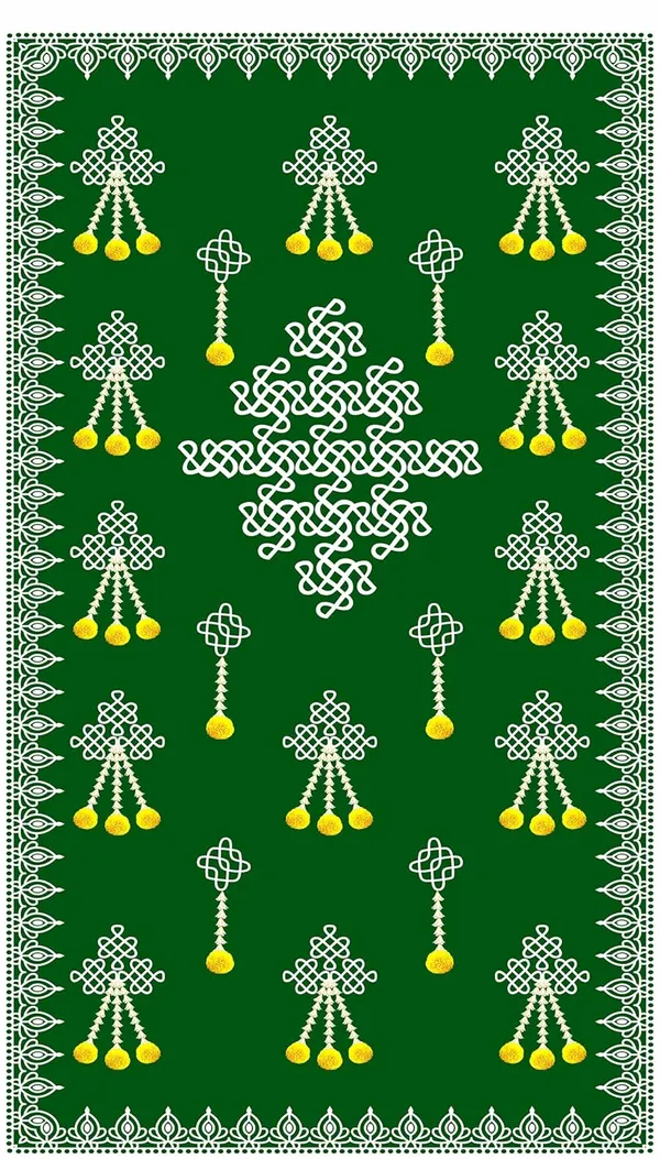 Multicolour_Polyester_Kollam_Muggu_Marigold_Flower_Backdrop_Cloth_For_Festival_/_Pooja_|_8*5