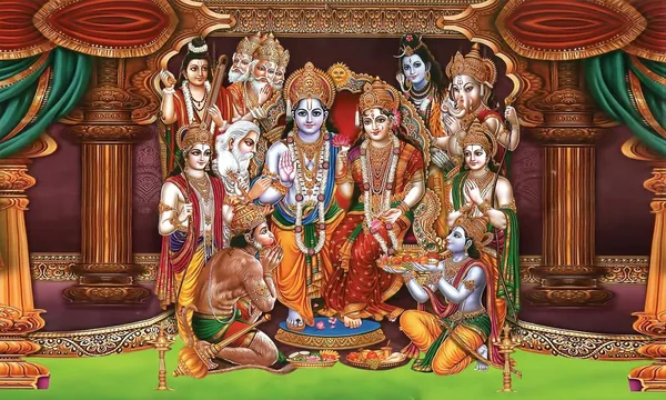Multicolour_Polyester_Lord_Shree_Ram_Darbar_Backdrop_Cloth_For_Festival_/_Pooja_|_5*8