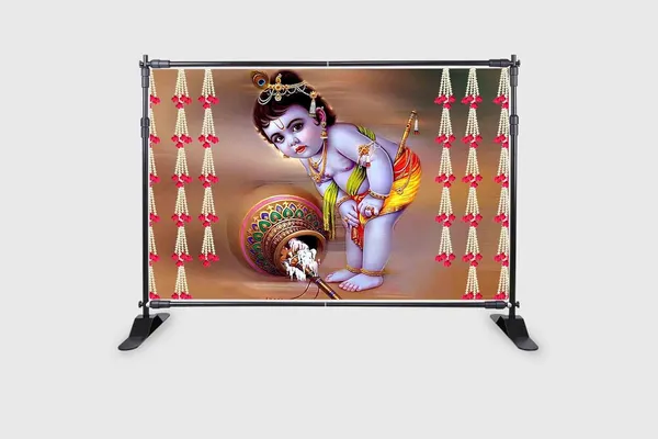 Multicolour_Polyester_Shree_Bal_Krishnaji_Backdrop_Cloth_For_Festival_/_Pooja_|_5*8