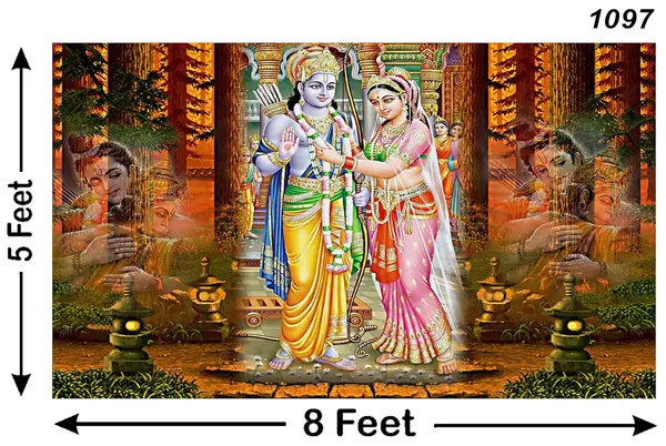 Multicolour_Polyester_God_Shree_Ram_Sitaji_Backdrop_Cloth_For_Festival_/_Pooja_|_5*8