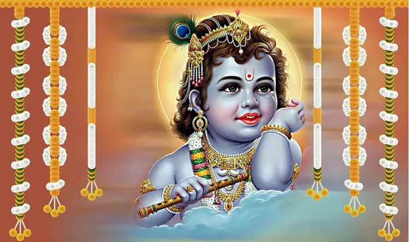 Multicolour_Polyester_God_Shree_Bal_Krishna_Backdrop_Cloth_For_Festival_/_Pooja_|_5*8
