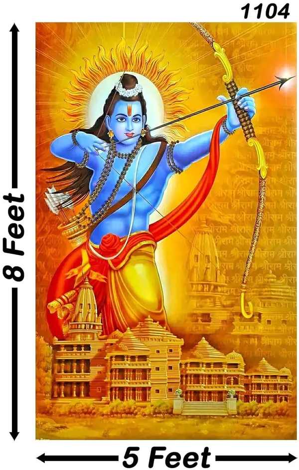 Multicolour_Polyester_God_Shree_Ram_Mandir_Backdrop_Cloth_For_Festival_/_Pooja_|_8*5