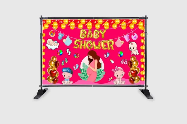 Multicolour_Polyester_Baby_Shower_Backdrop_Party_Cloth_For_Festival_/_Pooja_|_5*8