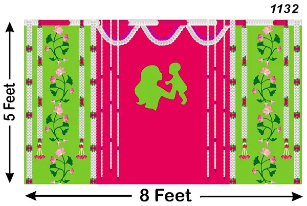 Multicolour_Polyester_Cradle_Ceremony_Baby_Naming_Backdrop_Cloth_For_Festival_/_Pooja_|_5*8
