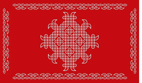 Red_&_White_Polyester_Colour_Dot_Kollam_Rangoli_Backdrop_Cloth_For_Festival_/_Pooja_|_5*8