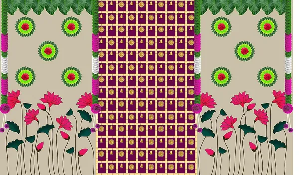 Multicolour_Polyester_Colourful_Hanging_Flower_Backdrop_Cloth_For_Festival_/_Pooja_|_5*8