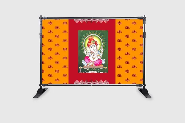 Multicolour_Polyester_Lotus_Flower_Ganeshji_Backdrop_Cloth_For_Festival_/_Pooja_|_5*8