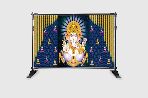 Multicolour_Polyester_Marigold_Flower_Hanging_Ganeshji_Backdrop_Cloth_For_Festival_/_Pooja_|_5*8