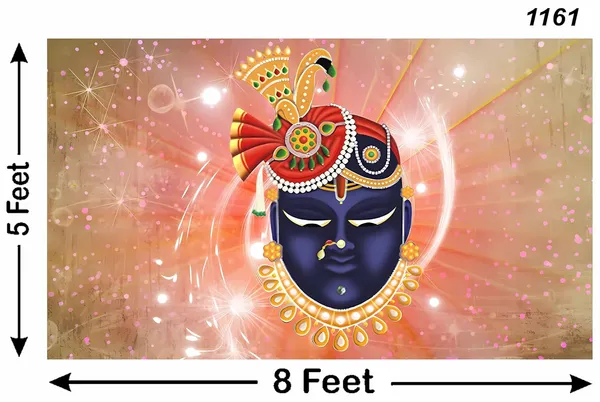 Multicolour_Polyester_Lord_Shrinathji_Mukharvind_Backdrop_Cloth_For_Festival_/_Pooja_|_5*8