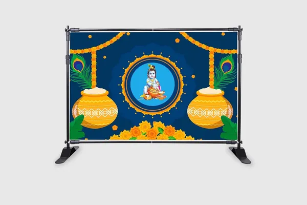 Multicolour_Polyester_Bal_Krishna_Matuki_Backdrop_Especially_Cloth_For_Festival_/_Pooja_|_5*8