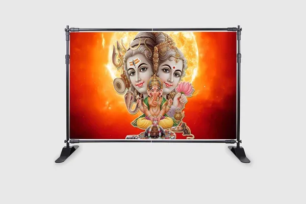 Multicolour_Polyester_Lord_Shiva_Maa_Parvati_Ganeshji_Shiv_Backdrop_Cloth_For_Festival_/_Pooja_|_5*8