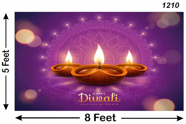 Multicolour_Polyester_Happy_Diwali_Lights_Backdrop_5Feet_8Feet_Cloth_For_Festival_/_Pooja_|_5*8