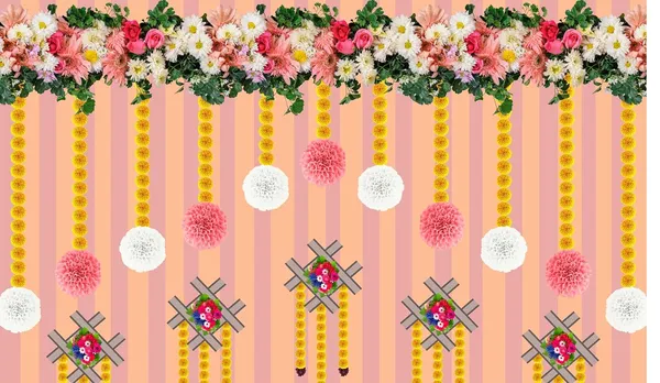 Multicolour_Polyester_Marigold_Flower_Hanging_Backdrop_Cloth_For_Festival_/_Pooja_|_5*8