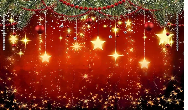 Red_Polyester_Christmas_Backdrops_Ball_Theme_Shining_Backdrop_Cloth_For_Festival_/_Pooja_|_5*8