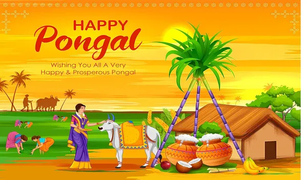 Multicolour_Polyester_Sunrise_Cow_Happy_Pongal_Backdrop_Cloth_For_Festival_/_Pooja_|_5*8