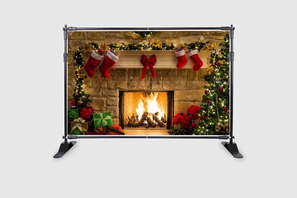 Multicolour_Polyester_Christmas_Fireplace_Tapestry_Wall_Hanging_Backdrop_Cloth_For_Festival_/_Pooja_|_5*8