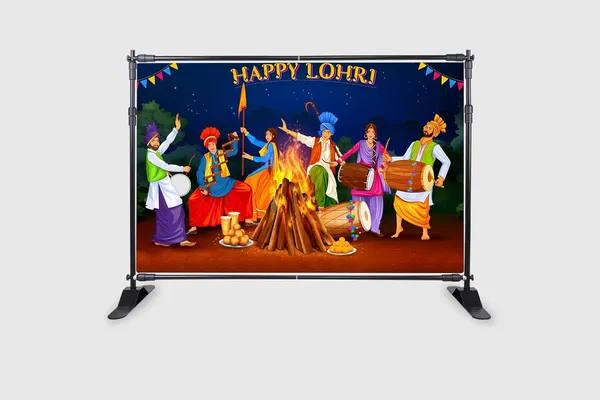 Multicolour_Polyester_Happy_Lohri_Backdrop_Cloth_For_Festival_/_Pooja_|_5*8