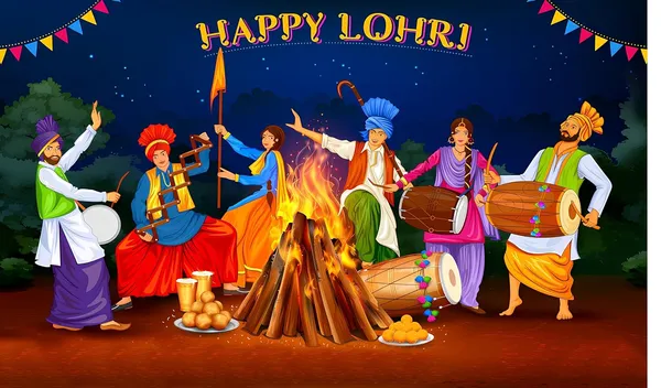 Multicolour_Polyester_Happy_Lohri_Backdrop_Cloth_For_Festival_/_Pooja_|_5*8