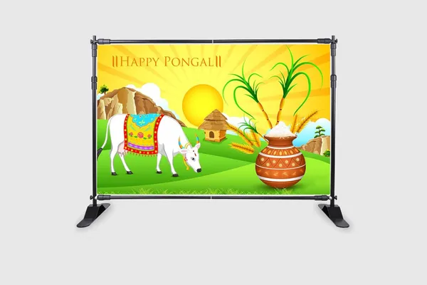 Multicolour_Polyester_Sunrise_Cow_Pongal_Backdrop_Cloth_For_Festival_/_Pooja_|_5*8