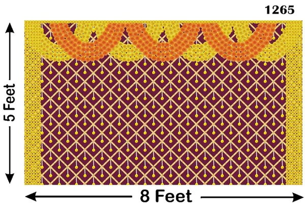 Red_&_Yellow_Polyester_Marigold_Flower_Bamboo_Zigzag_Backdrop_Cloth_For_Festival_/_Pooja_|_5*8