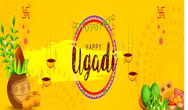 Multicolour_Polyester_Happy_Ugadi_The_New_Year_Day_Backdrop_Cloth_For_Festival_/_Pooja_|_5*8