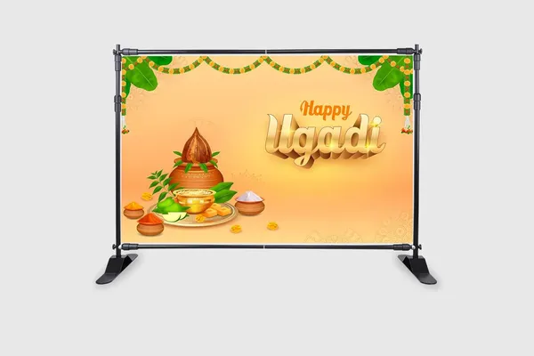 Multicolour_Polyester_Happy_Ugadi_The_New_Year_Day_Backdrop_Cloth_For_Festival_/_Pooja_|_5*8