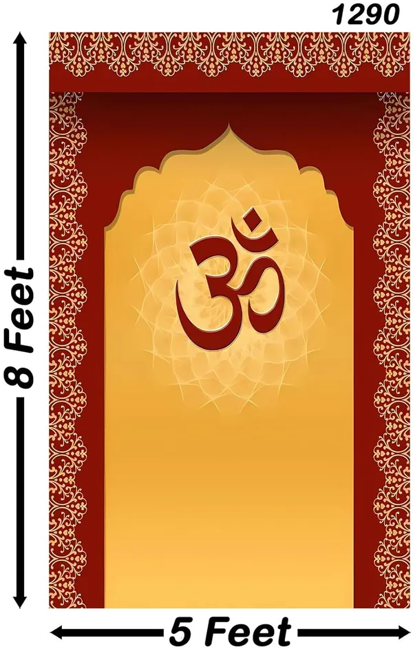 Multicolour_Polyester_Backdrop_Cloth_For_Festival_/_Pooja_|_8*5