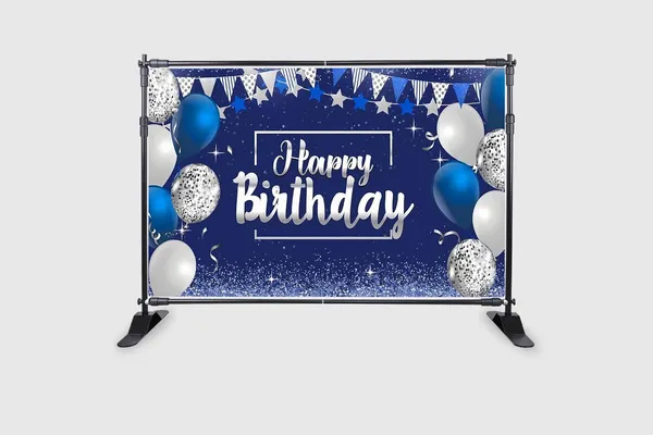 Multicolour_Polyester_Happy_Birthday_Banner_Sign_Poster_Large_Backdrop_Cloth_For_Festival_/_Pooja_|_5*8