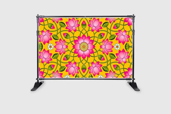 Multicolour_Polyester_Colourful_Flowers_Photography_Backdrops_Nature_Backdrop_Cloth_For_Festival_/_Pooja_|_5*8