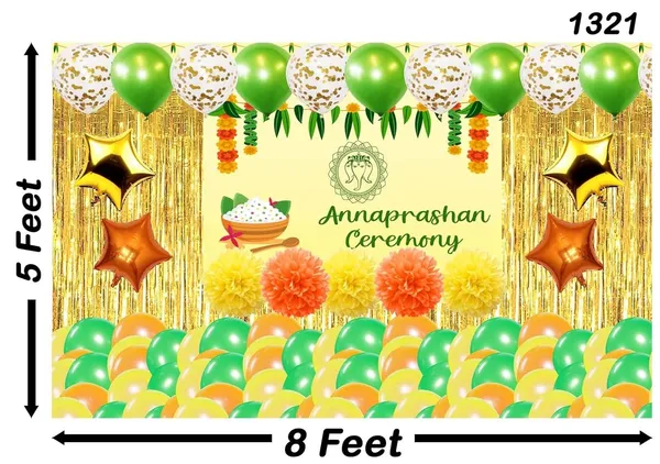 Multicolour_Polyester_Annaprashan_Ceremony_First_Rice_Backdrop_Cloth_For_Festival_/_Pooja_|_5*8