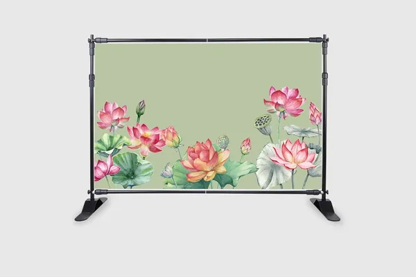Multicolour_Polyester_Colourful_Flowers_Backdrops_Nature_Backdrop_Birthday_Cloth_For_Festival_/_Pooja_|_5*8