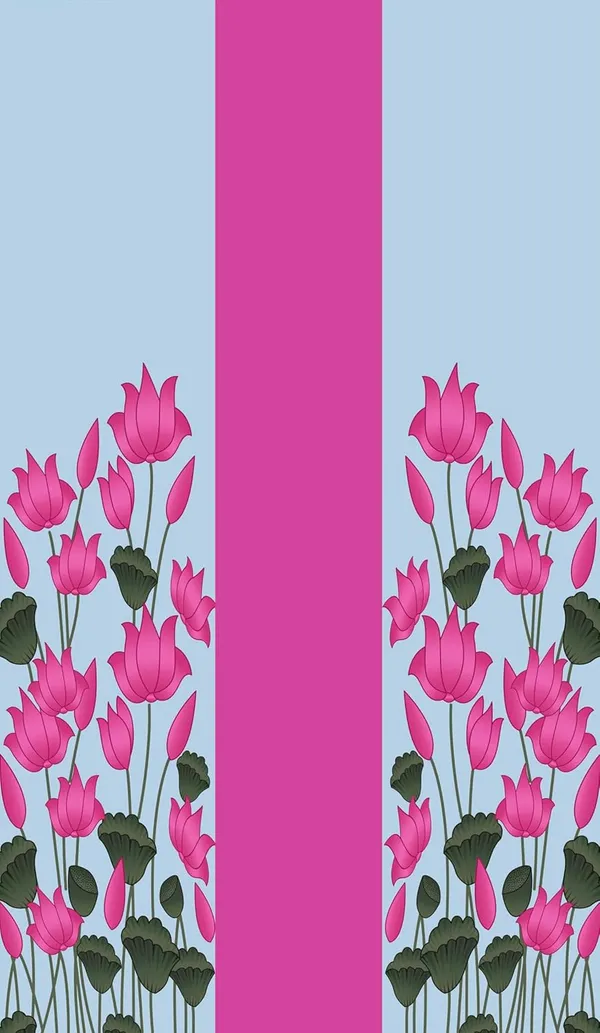 Multicolour_Polyester_Colourful_Flower_Photography_Backdrops_Nature_Backdrop_Cloth_For_Festival_/_Pooja_|_8*5