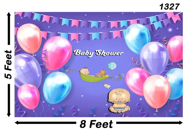 Multicolour_Polyester_Baby_Shower_Backdrop_Godh_Cloth_For_Festival_/_Pooja_|_5*8