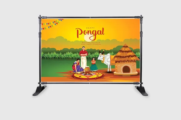 Multicolour_Polyester_Happy_Pongal_Backdrop_Cloth_For_Festival_/_Pooja_|_5*8