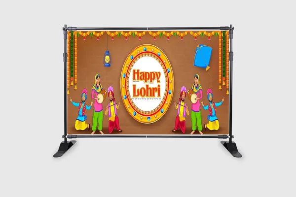 Multicolour_Polyester_Happy_Lohri_Backdrop_Cloth_For_Festival_/_Pooja_|_5*8