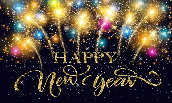 Gold_&_Black_Polyester_Happy_New_Year_Theme_Backdrop_Cloth_For_Festival_/_Pooja_|_5*8