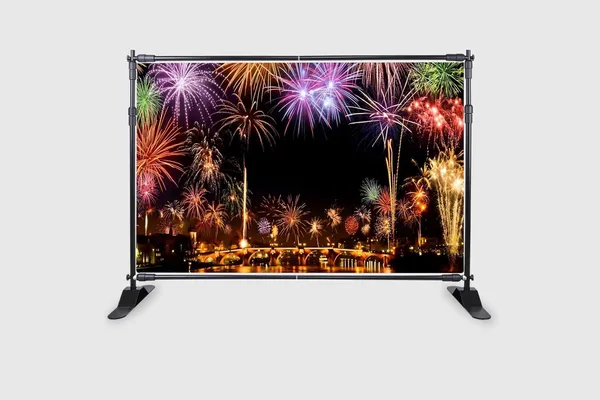 Multicolour_Polyester_Happy_New_Year_Backdrop_City_Night_Cloth_For_Festival_/_Pooja_|_5*8