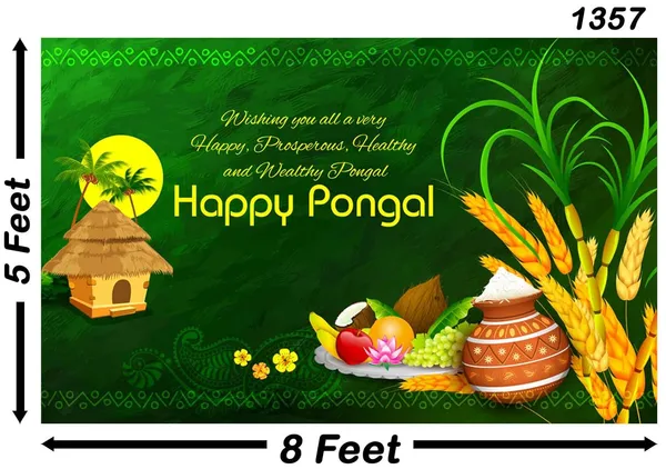 Multicolour_Polyester_Happy_Pongal_Backdrop_Cloth_For_Festival_/_Pooja_|_5*8