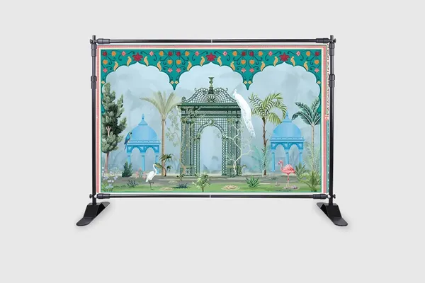 Multicolour_Polyester_Indian_Ornament_Arch_Backdrop_Cloth_For_Festival_/_Pooja_|_5*8