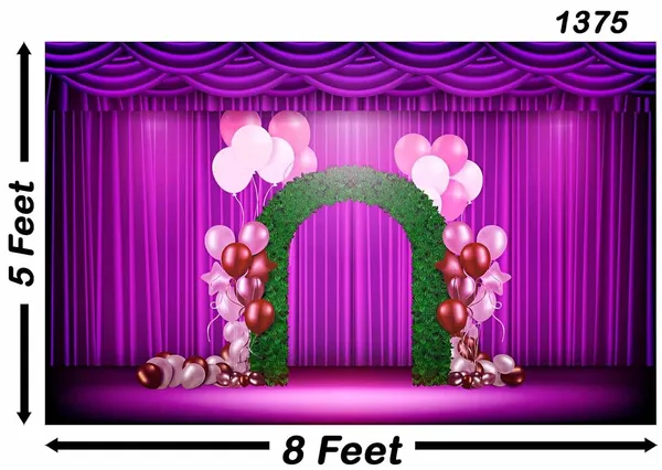 Pink_Polyester_Party_Backdrop_Cloth_For_Festival_/_Pooja_|_5*8