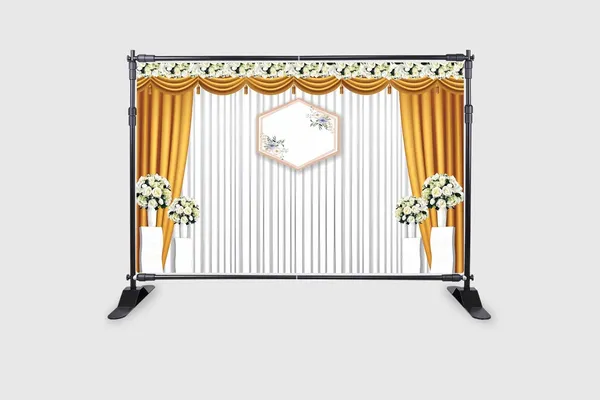 Multicolour_Polyester_Modern_Beautiful_Wedding_Scene_Backdrop_Cloth_For_Festival_/_Pooja_|_5*8